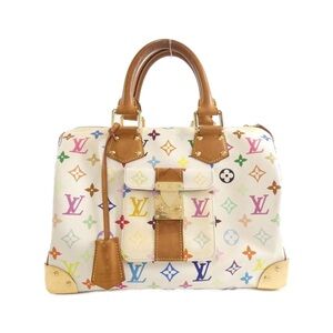 Authentic LOUIS VUITTON Multi-color Speedy 30cm M92643 Boston bag